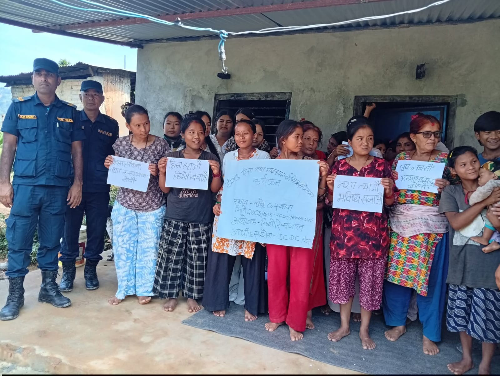 थाक्रे ७ मा घरेलु हिंसा र मादक पदार्थ सेवनविरुद्ध  सचेतनामूलक कार्यक्रम सम्पन्न 